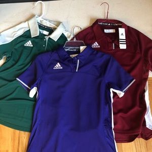 NWT- Adidas Set of 3 women’s golf shirts